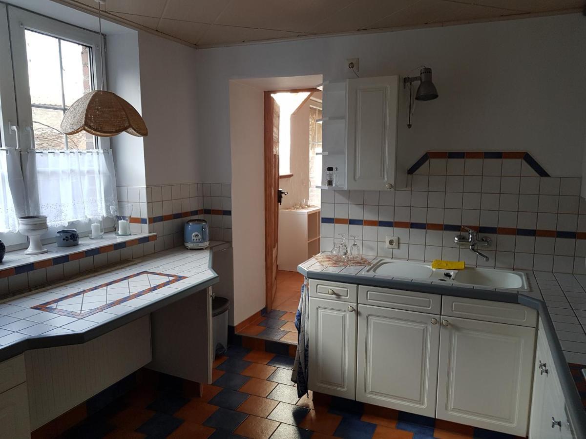 Auszeit Wohnung Hof Narla Bahnsdorf Exterior foto